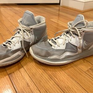 Nike Kyrie Infinity TB Wolf Grey High-Top Sneakers